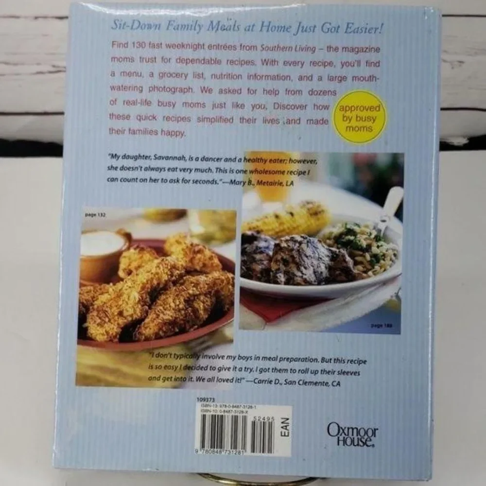 Southern Living Busy Mom's Weeknight‎ Cookbook